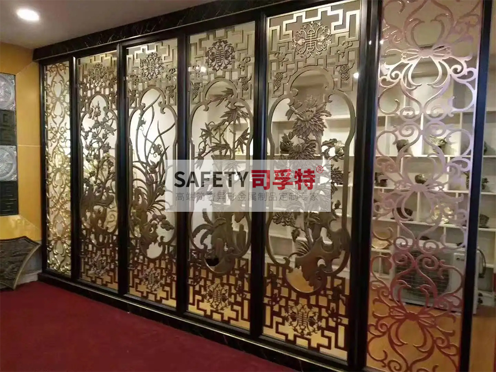 金屬屏風有哪些種類？什么材質的金屬屏風好？[司孚特金屬屏風](圖4)