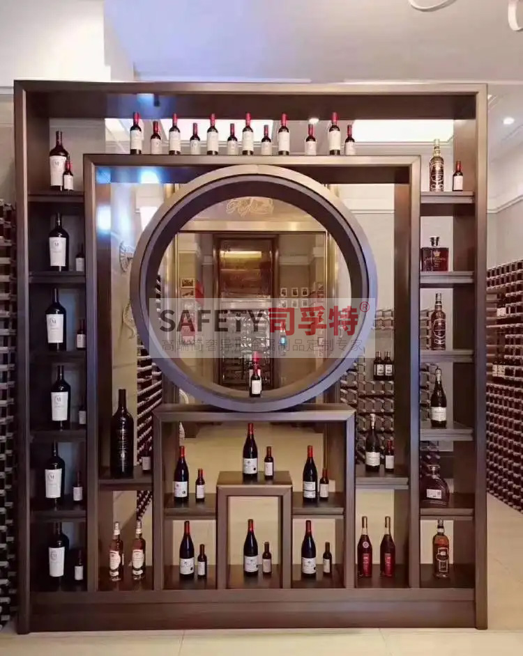酒柜放到哪里合適？什么酒柜顯得高檔？【不銹鋼酒柜(圖2)